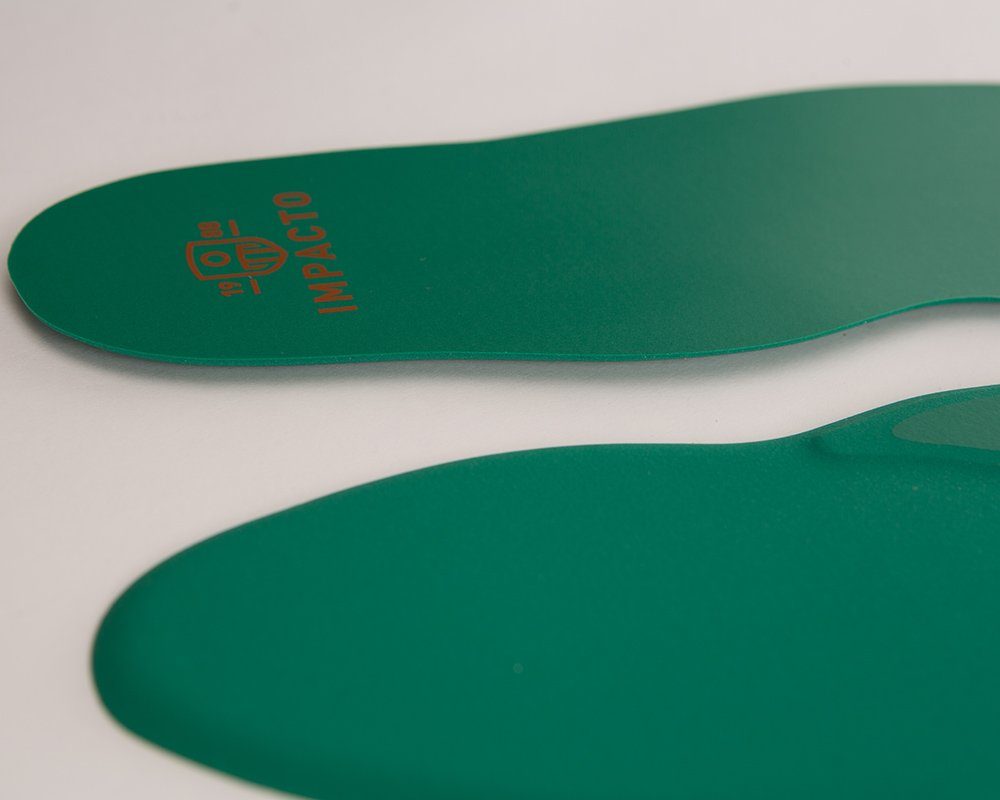 Impacto® AirSol Flat Cushioning Insoles Antimicrobial Open Cell Foam